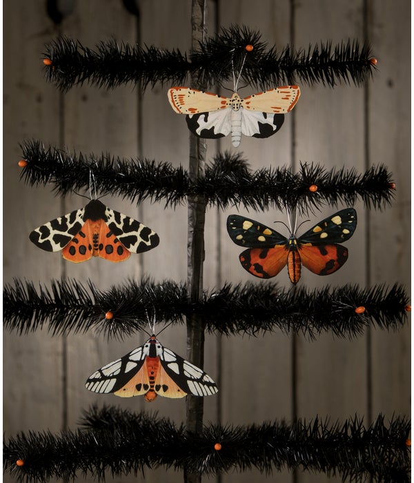 Halloween Moth Eclipse Ornaments S4