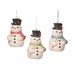 Holly Jolly Mini Snowman Ornament 3A