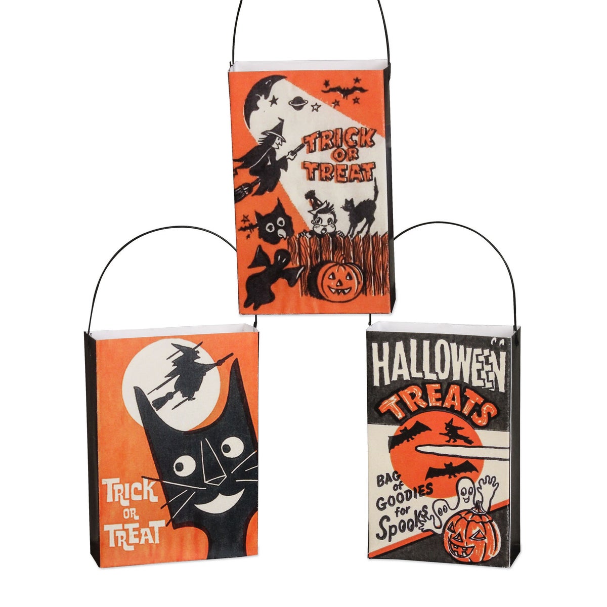 Mini Trick or Treat Bag Ornament 3A