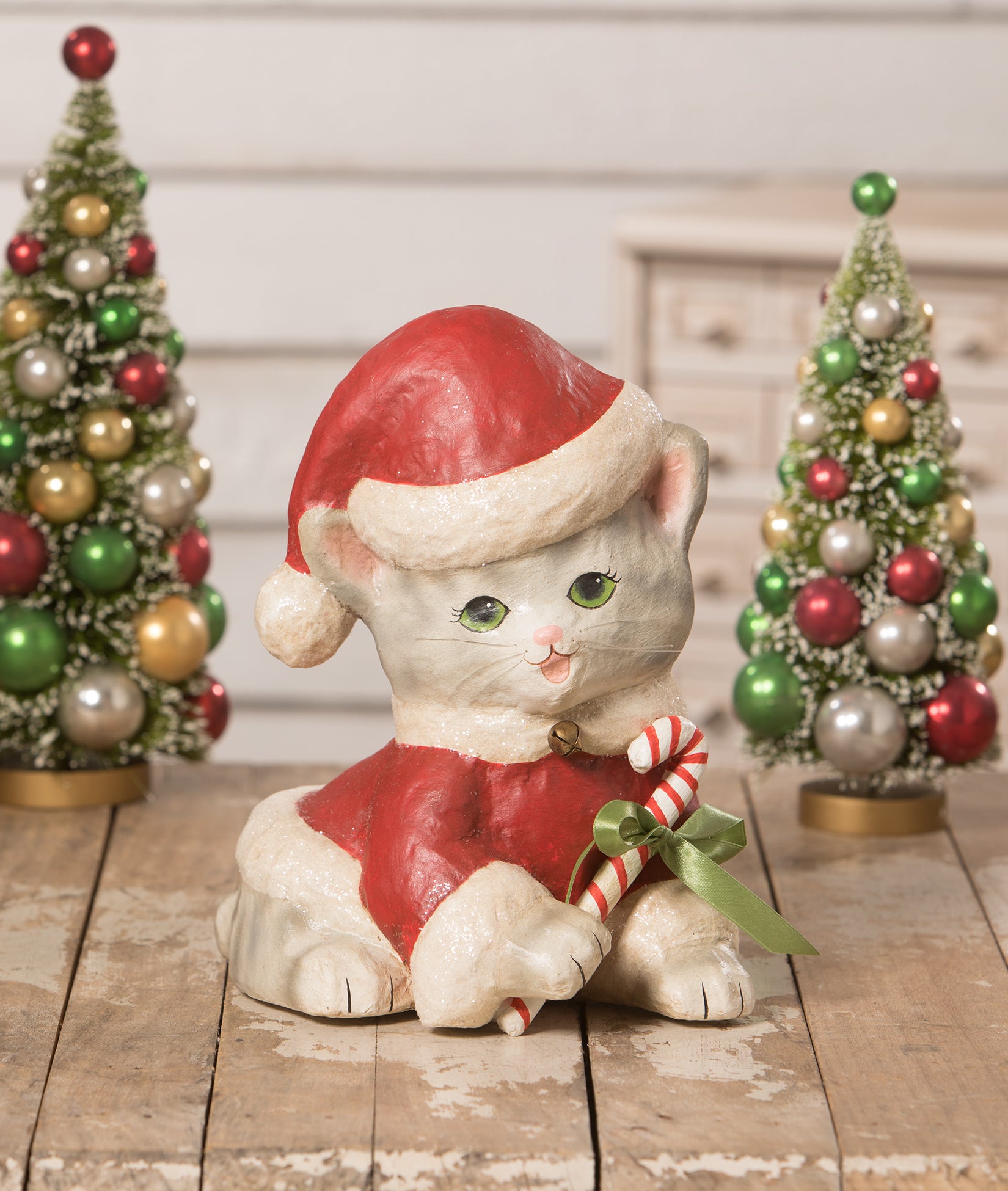 Santa Kitty - christmas | Bethany Lowe Designs