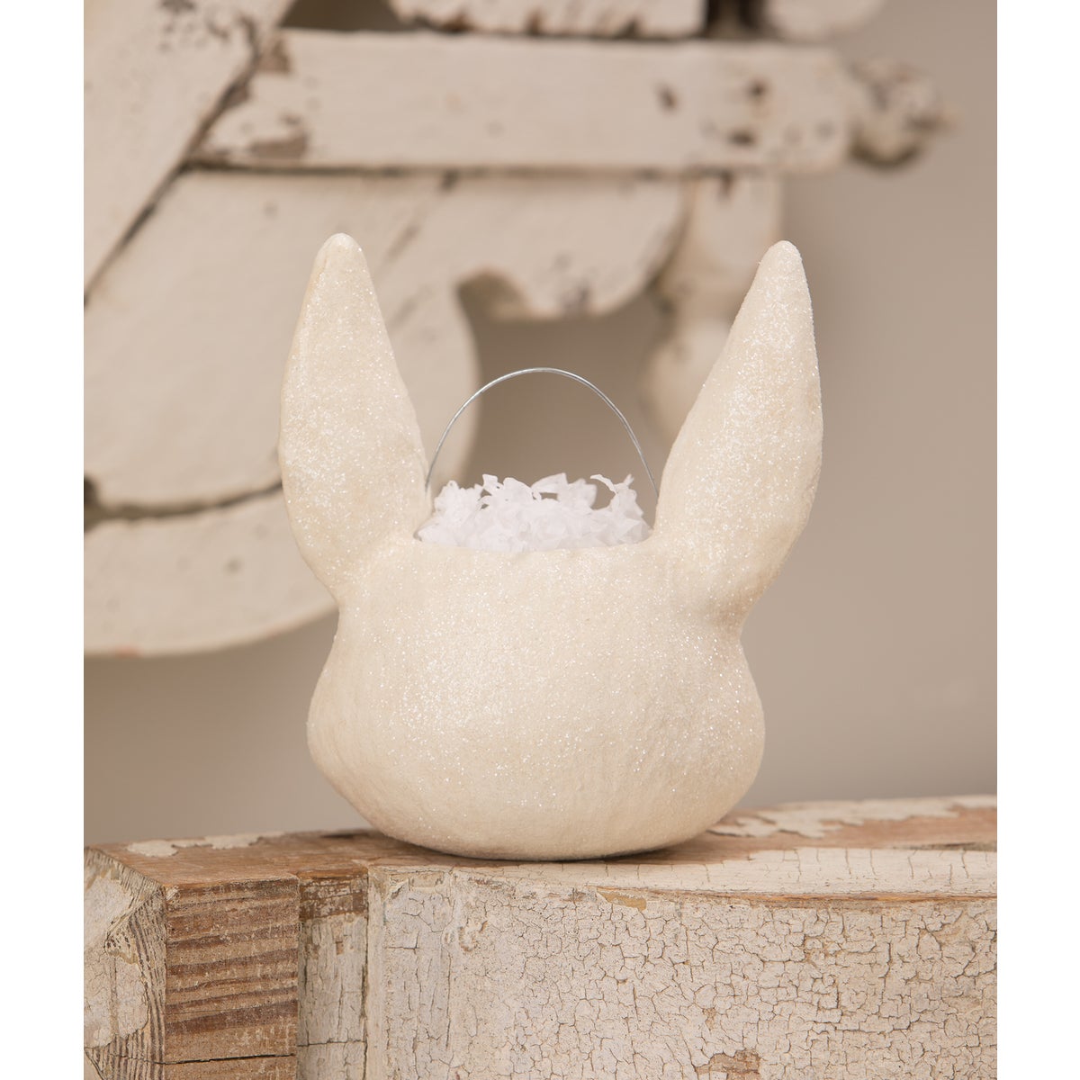 Sweet Bunny Head Bucket Small