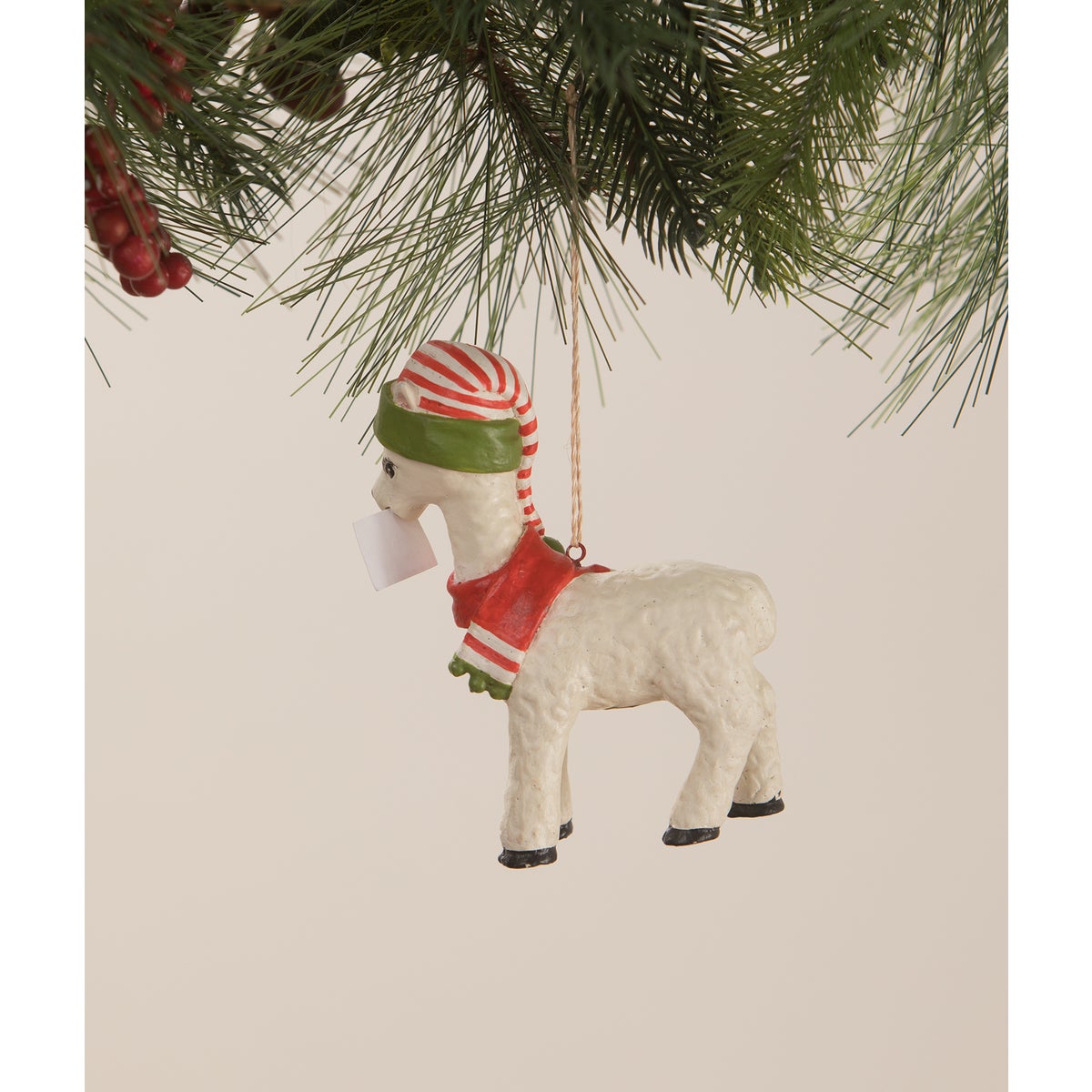 Christmas Llama Ornament