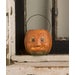 Vintage Scary Mini Pumpkin Bucket