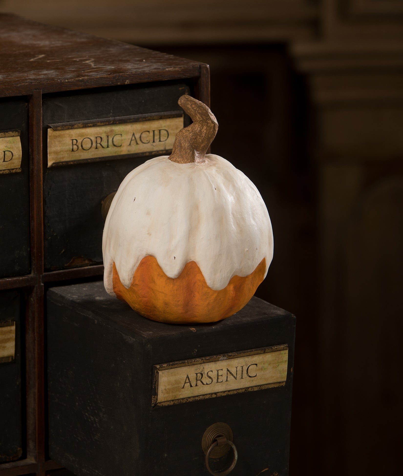 Ghost Jack Luminary Tall - pumpkins | Bethany Lowe Designs