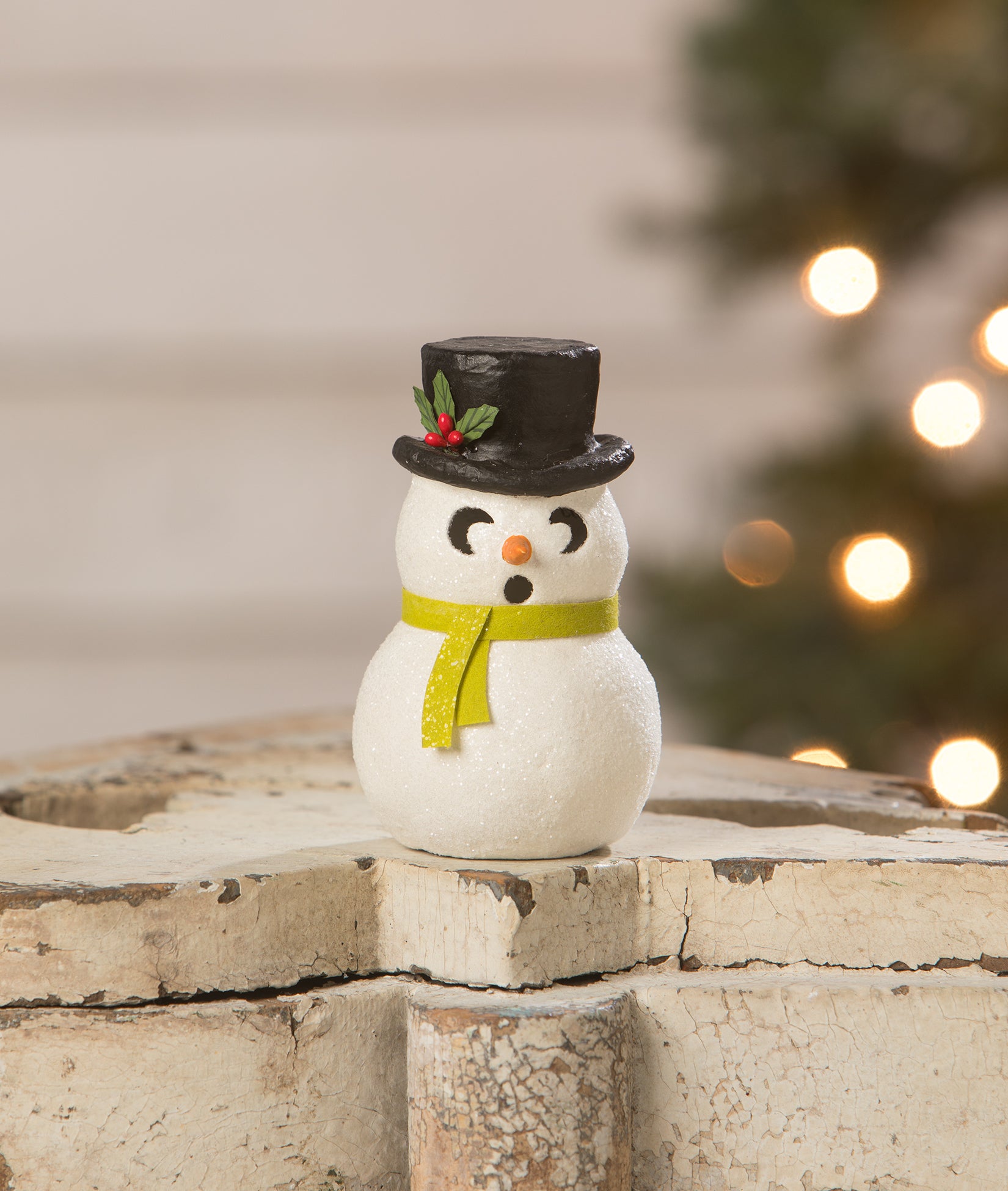 Snowman Luminary Surprised - snowmen | Bethany Lowe Designs