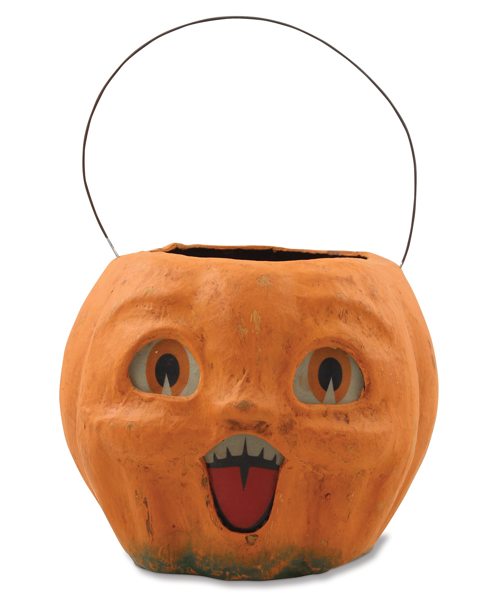 Bethany Lowe Vintage Style Halloween Goblin Goblet Mache Lantern Cat Pumpkin JOL 