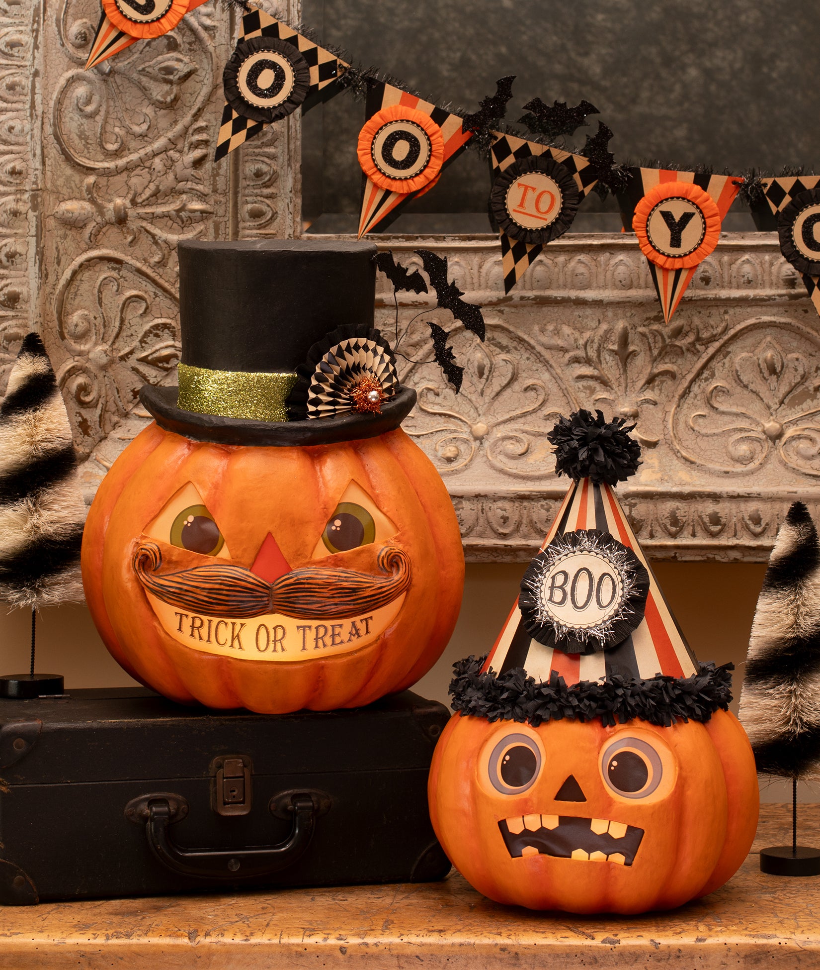 Boo Party Pumpkin - new halloween 2025! | Bethany Lowe Designs