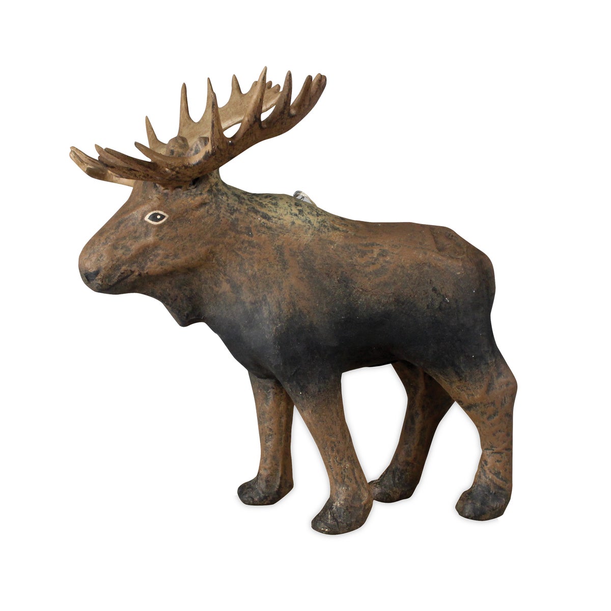 Moose Paper Mache Ornament