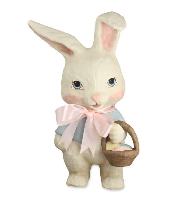 Sweet Bunny Large Paper Mache