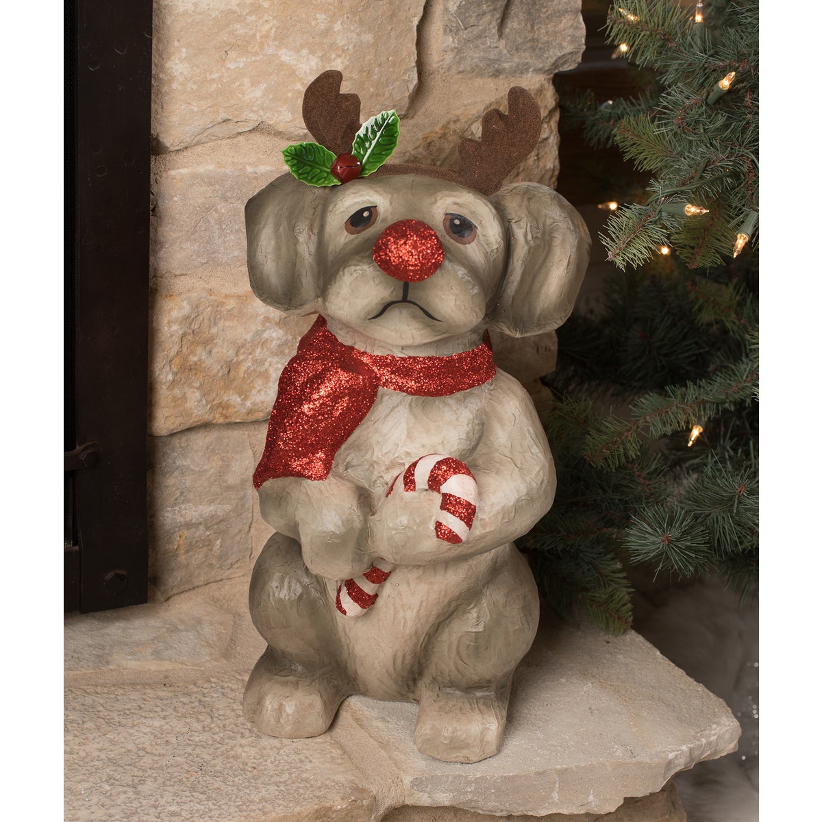Reindeer Pup Large Paper Mache