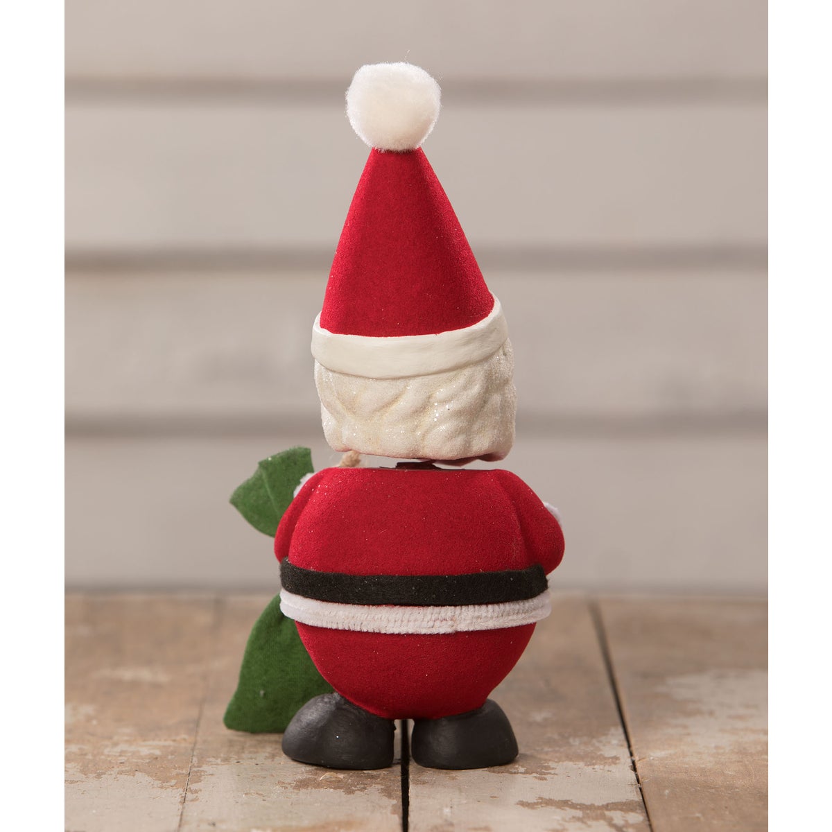 Bobble Head Santa Container