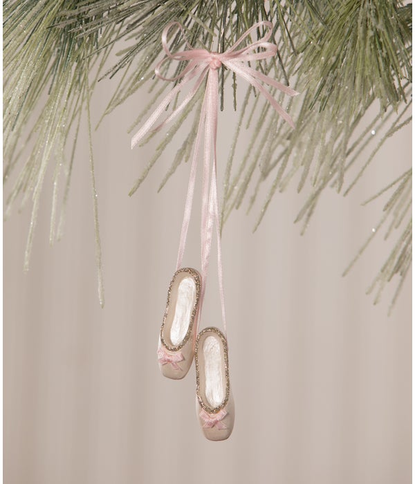 Ballerina Slippers Ornament