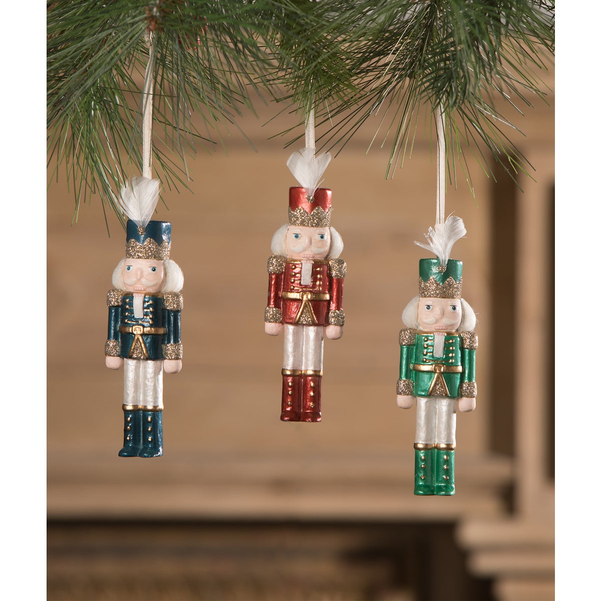 Jewel-Tide Nutcracker Ornament 3A