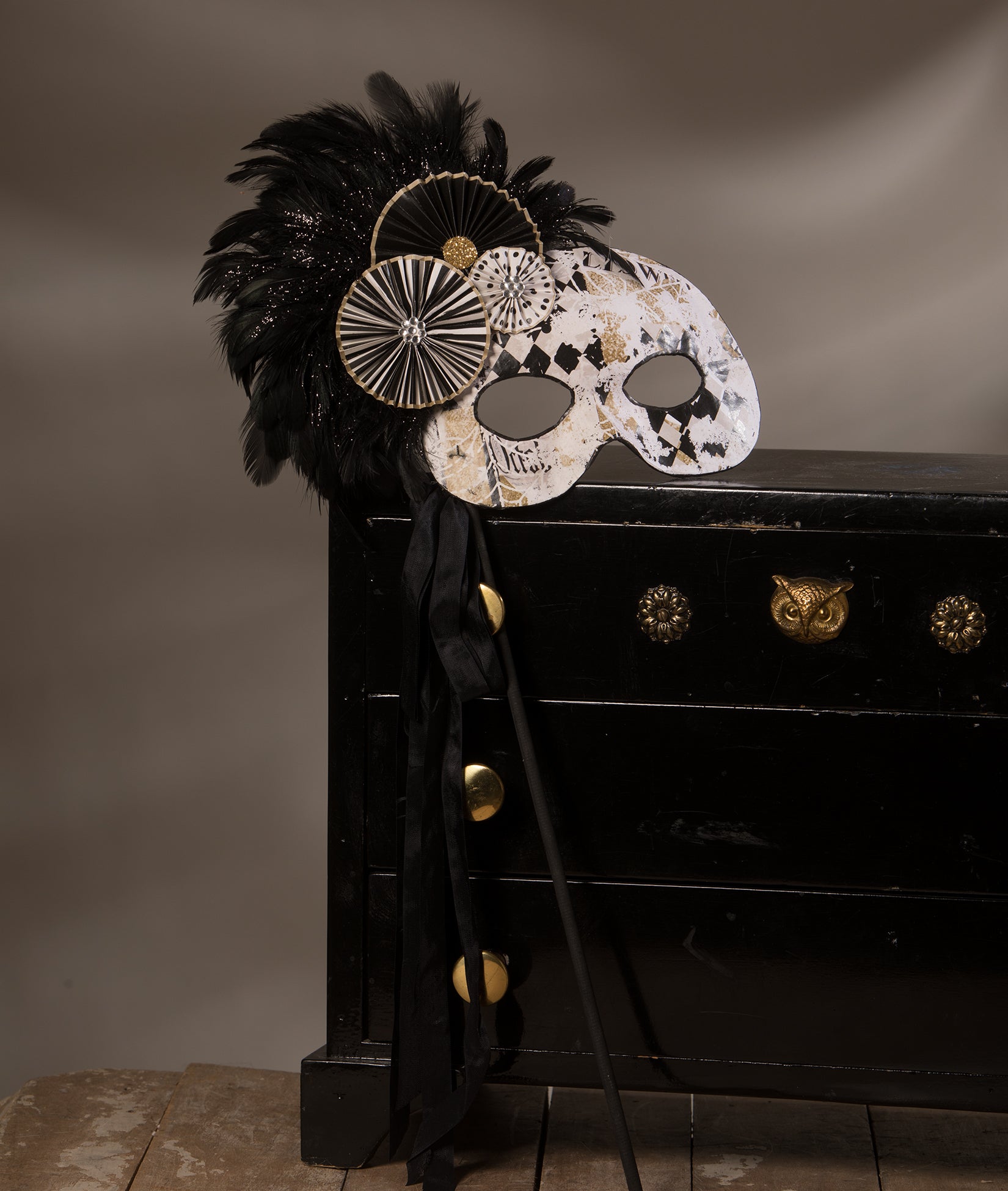 Halloween Zombie Bride Haunting Masquerade Hat Costume Prop Bethany Lowe RL4714