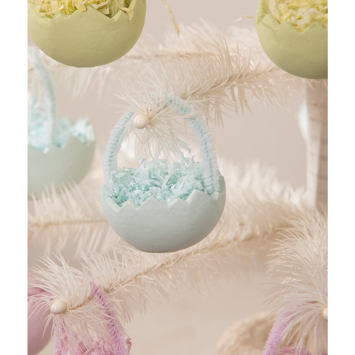 Cracked Egg Blue Ornament