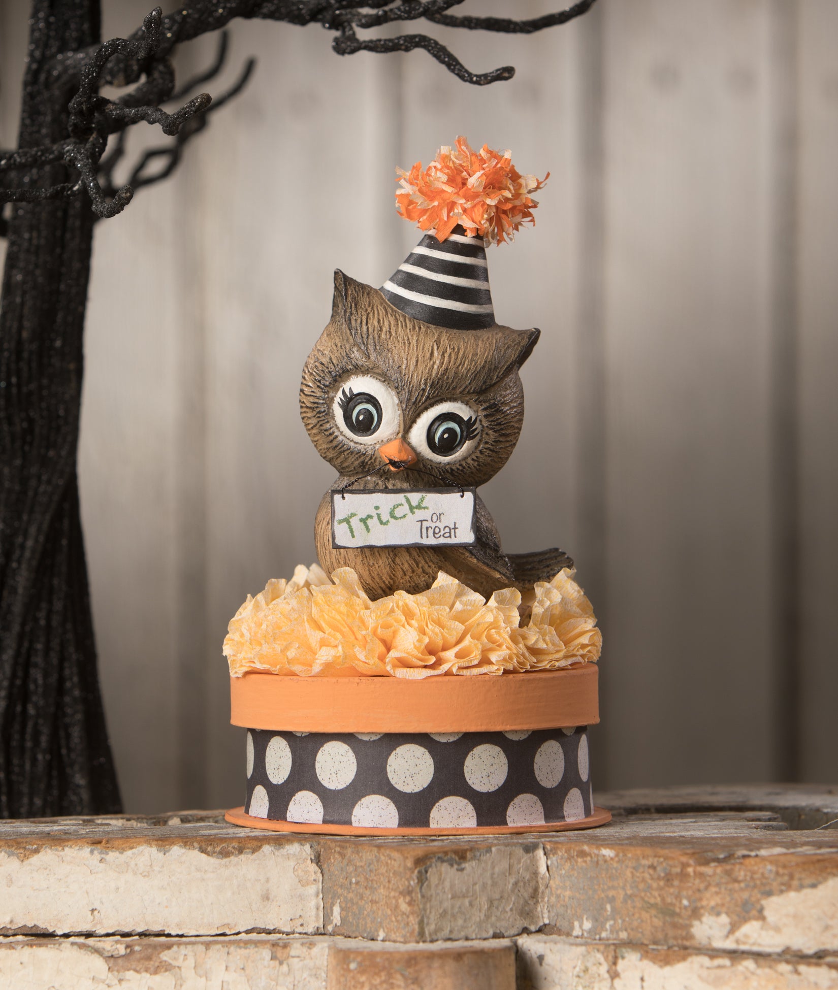 Bethany Lowe on sale Halloween Hoot Owl