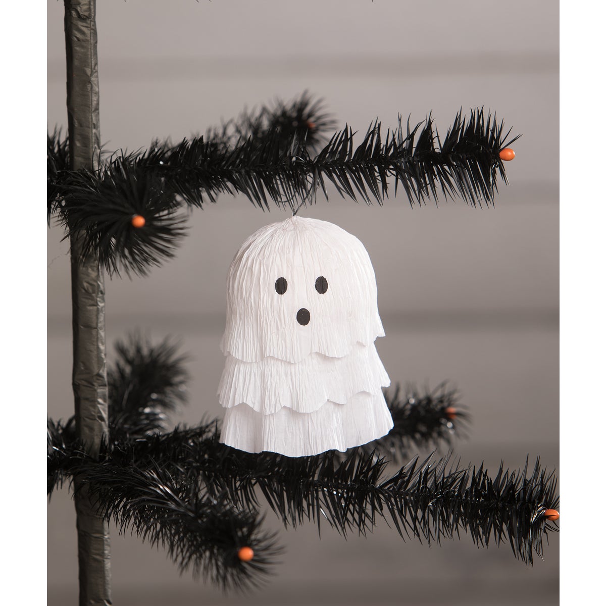 Crepe Paper Ghostie Ornament