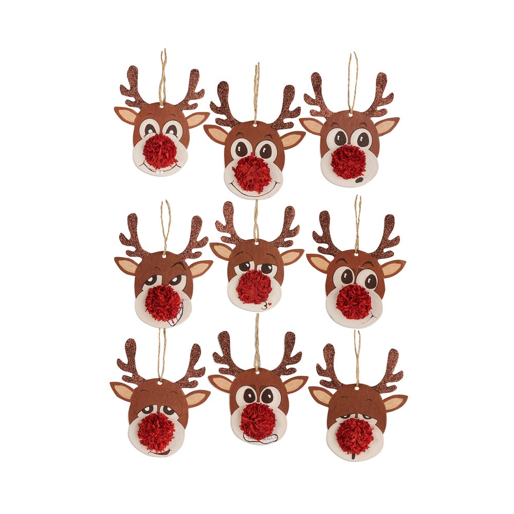 Reindeer Games Ornament 9A