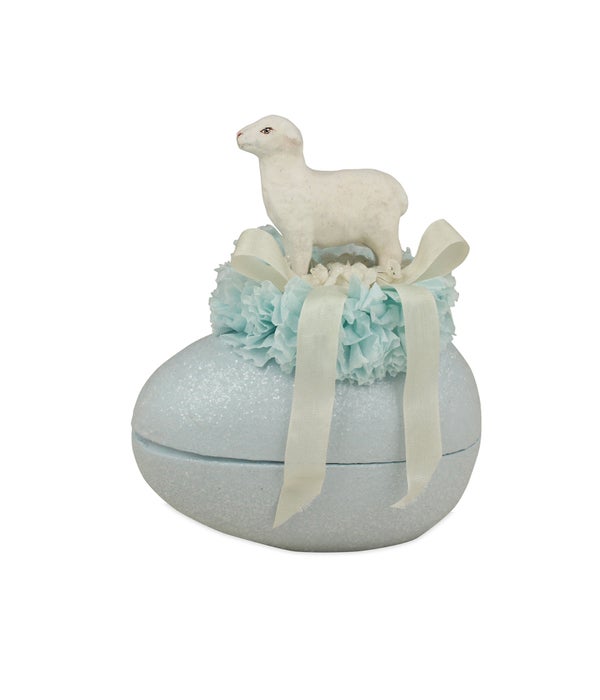 Lamb on Egg Container