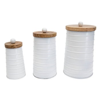 DIXIE CANISTERS, SET OF 3