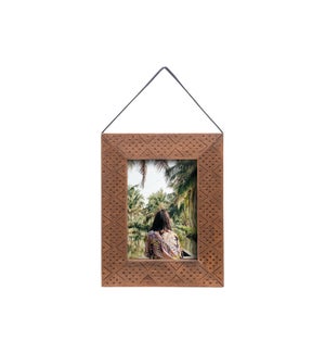5X7 HANGING ETCHED PHOTO FRAME