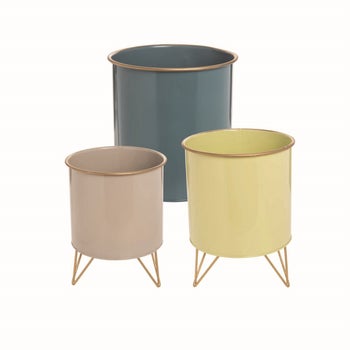 HAIRPIN NESTED BINS, SET OF 3