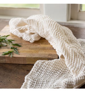CECILY LINEN WAFFLE TOWEL