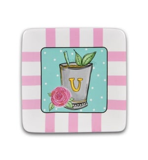 Mint Derby Plate 8 inch