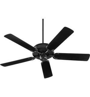 All-Weather Allure 52-in Black Indoor/Outdoor Ceiling Fan (5-Blade)