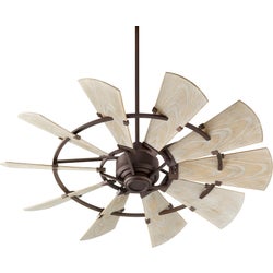 Windmill 52-in Oiled Bronze Indoor/Outdoor Ceiling Fan (10-Blade)