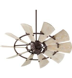 Windmill 52-in Oiled Bronze Indoor/Outdoor Ceiling Fan (10-Blade)
