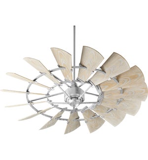 Windmill 60-in Galvanized Indoor/Outdoor Ceiling Fan (15-Blade)