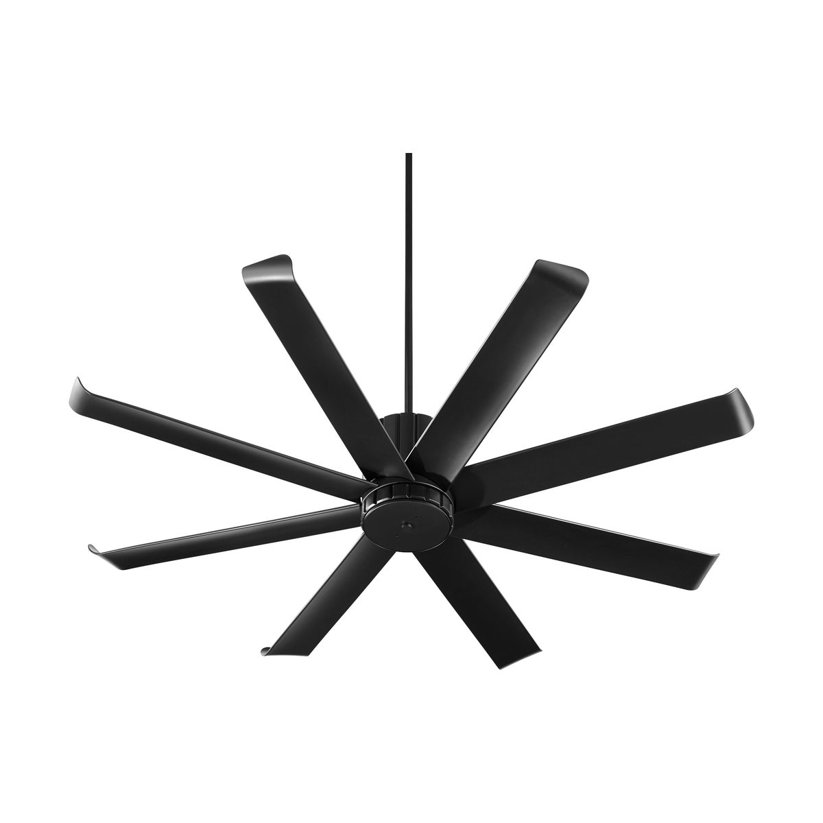 Proxima Patio 60-in Black Indoor/Outdoor Ceiling Fan (8-Blade)