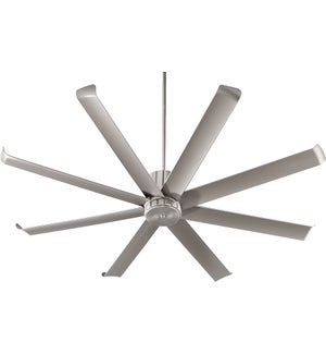 Proxima Patio 72-in Satin Nickel Indoor/Outdoor Ceiling Fan (8-Blade)