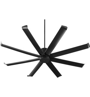 Proxima Patio 72-in Black Indoor/Outdoor Ceiling Fan (8-Blade)
