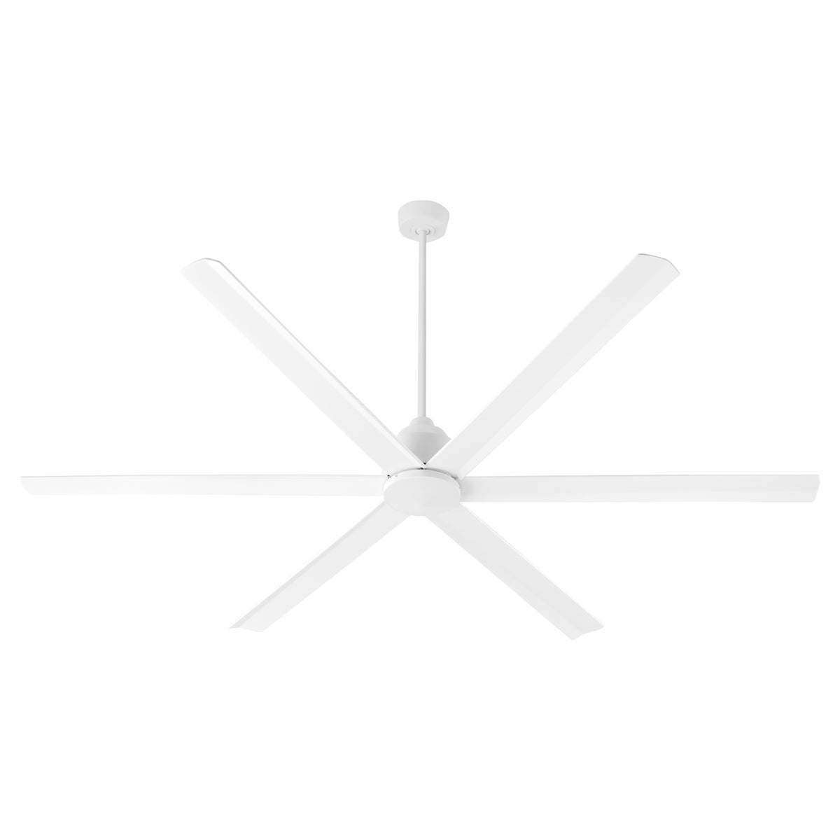 TITUS 80” 6-Blade Studio White Ceiling Fan