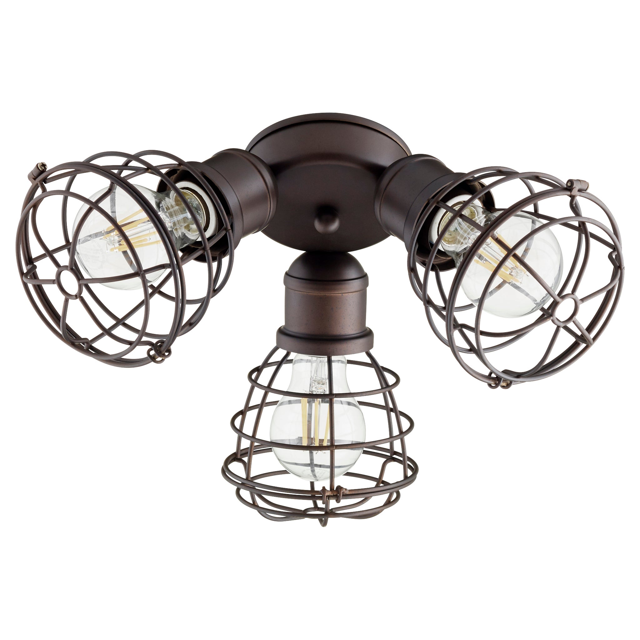 Ceiling Fan With Wire Cage Light Shelly Lighting