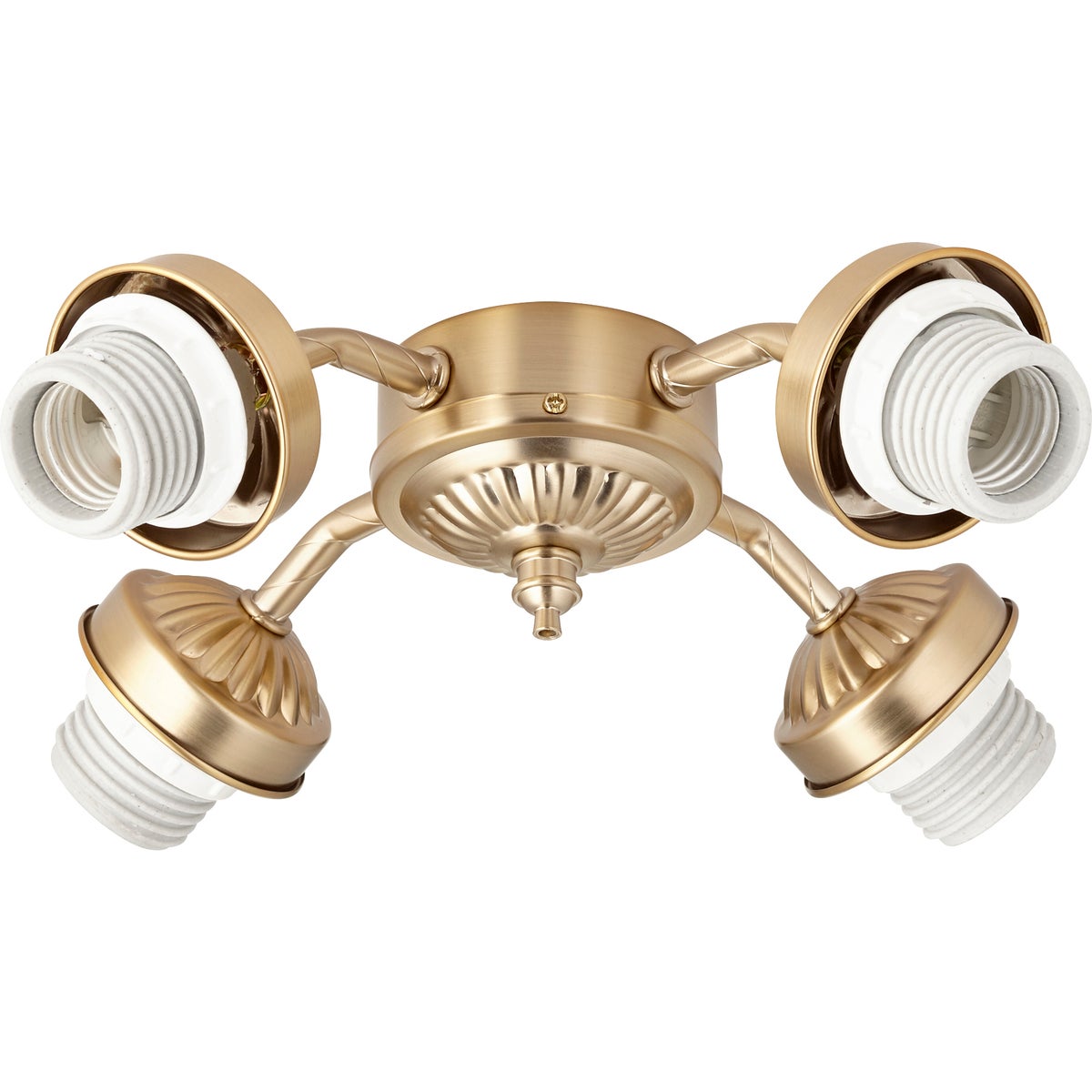 4 Light LED LK HDW - Aged Brass