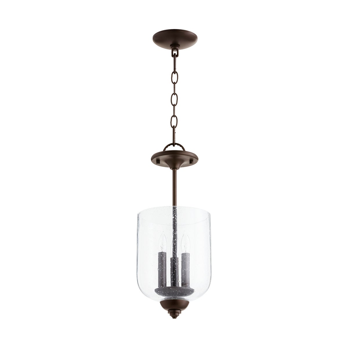 Richmond 8-in Semi-Flush Mount Oiled Bronze