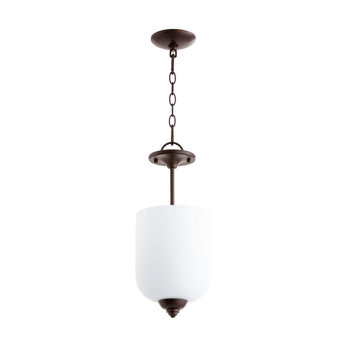 Richmond 8-in Semi-Flush Mount Oiled Bronze
