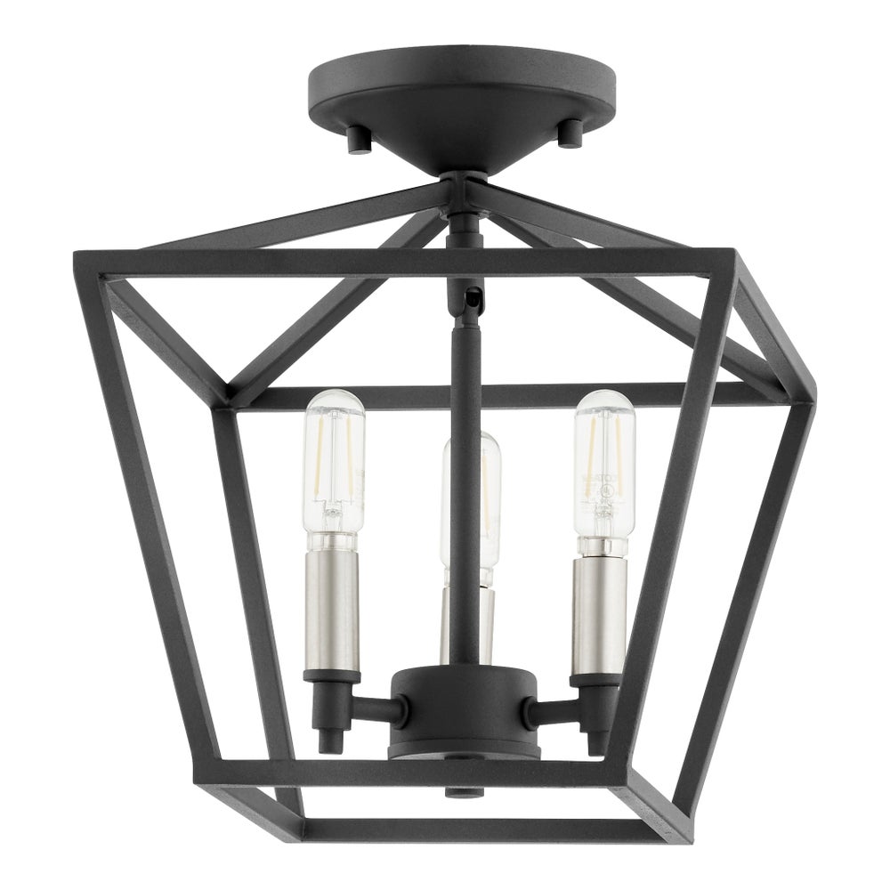 Gabriel 11 Inch Ceiling Mount Black