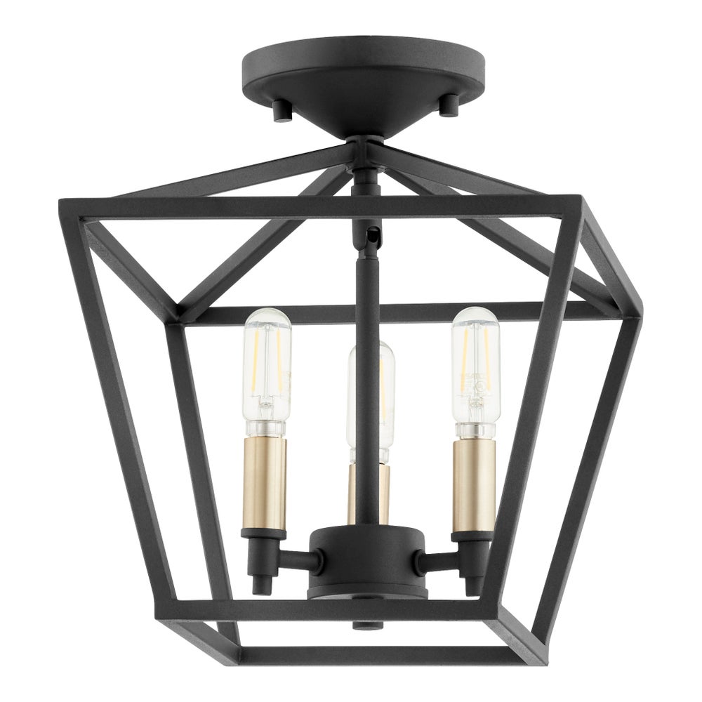 Gabriel 11 Inch Ceiling Mount Black