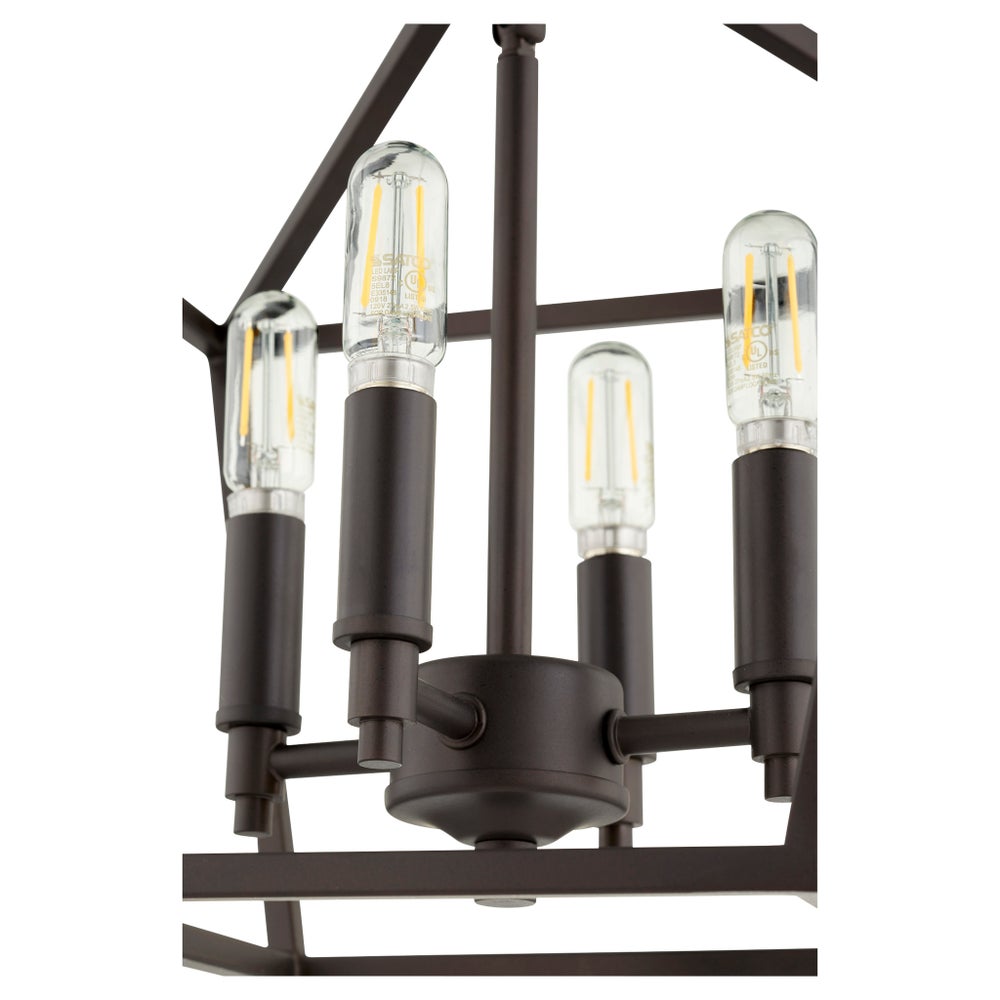 Gabriel 13-in Semi-Flush Mount Oiled Bronze