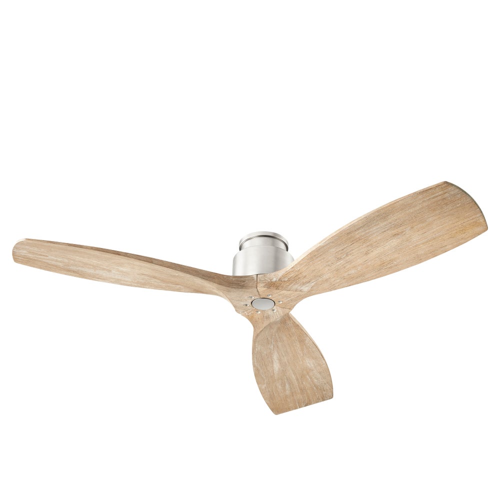 LURUS 64” 3-Blade Satin Nickel Ceiling Fan