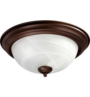 13 Inch Ceiling Mount Oiled Bronze