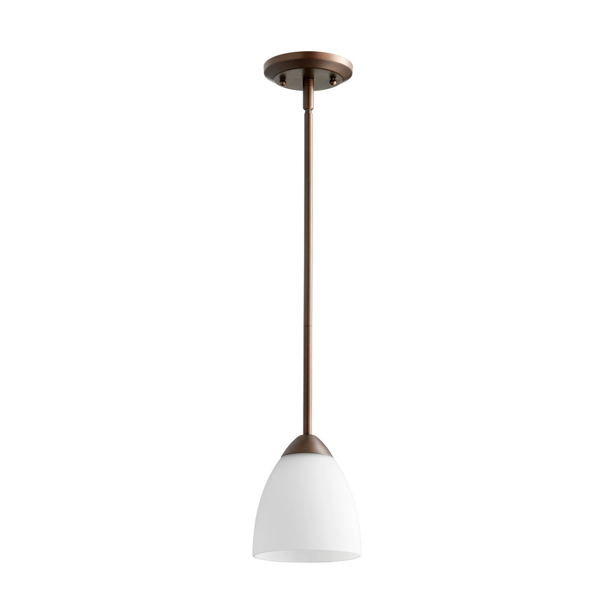 Barkley Oiled Bronze Transitional Mini Pendant