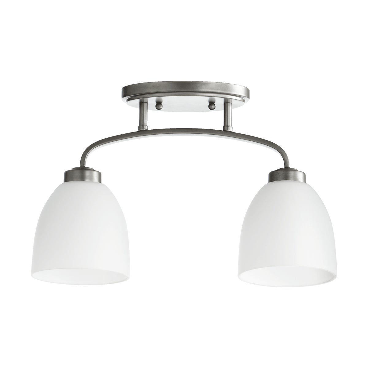 Reyes 16 Inch Ceiling Mount Classic Nickel