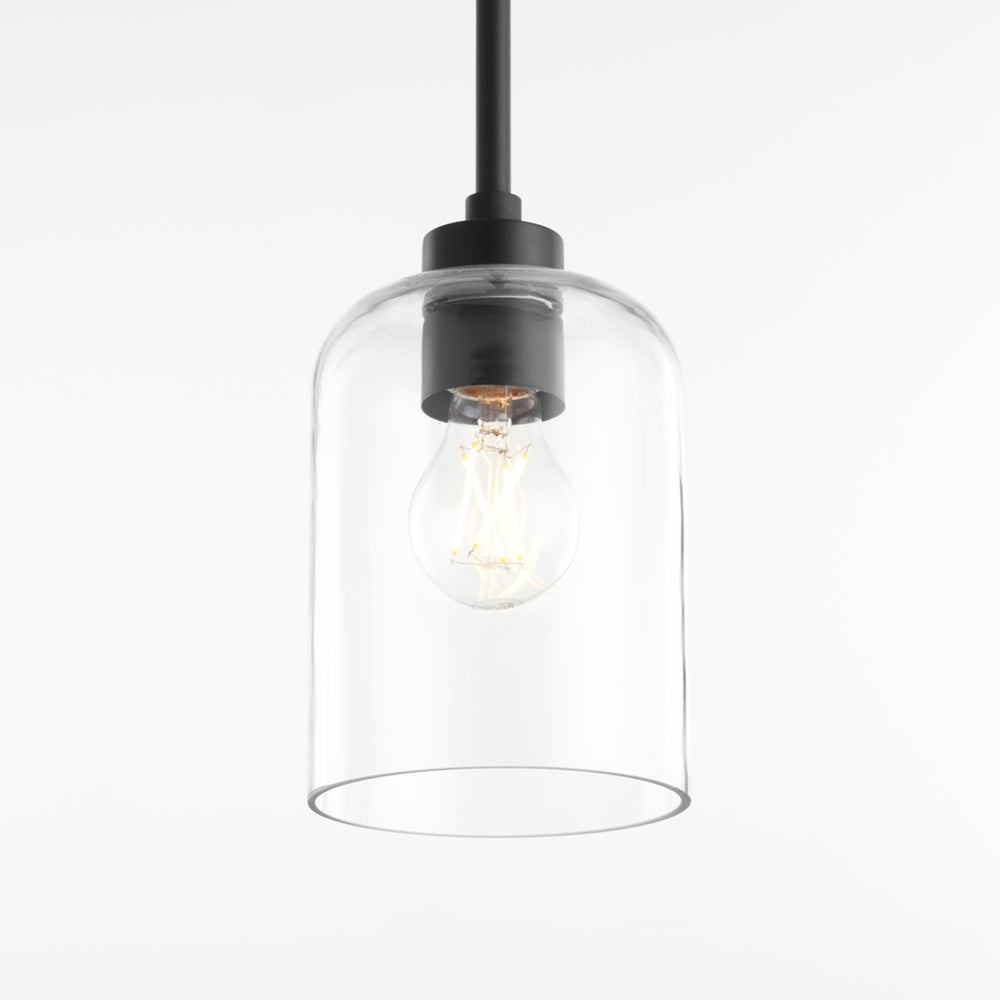 Tribute 1-Light Pendant - Matte Black