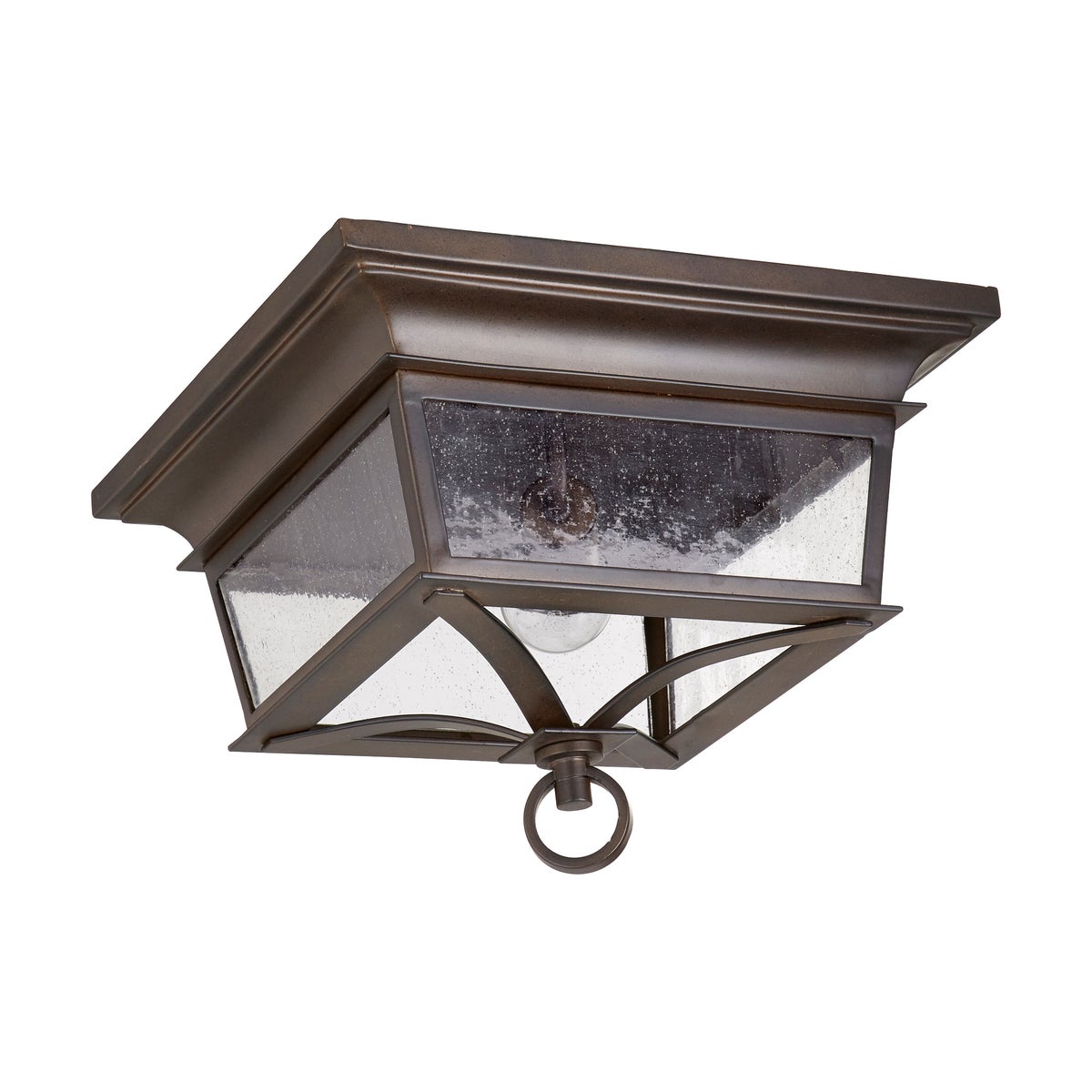 Pavilion 14" Ceiling Mount Oiled Bronze