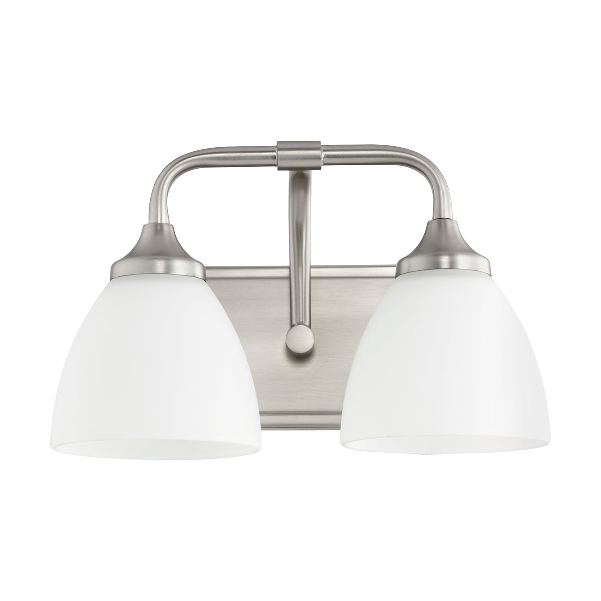 Enclave 2 Light Transitional Satin Nickel Vanity